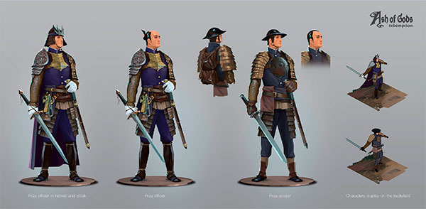 Игра Ash of Gods в жанре RPG Игра Ash of Gods в жанре RPG