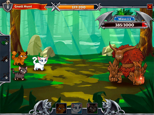 Игра Castle Cats