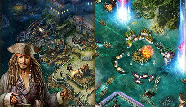 Мобильная игра Pirates of the Caribbean: Tides of War Мобильная игра Pirates of the Caribbean: Tides of War