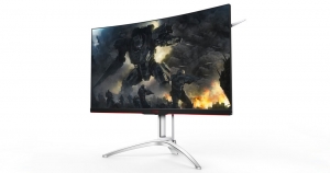 Монітор AOC AGON із закругленими краями і дуже дивним контролером